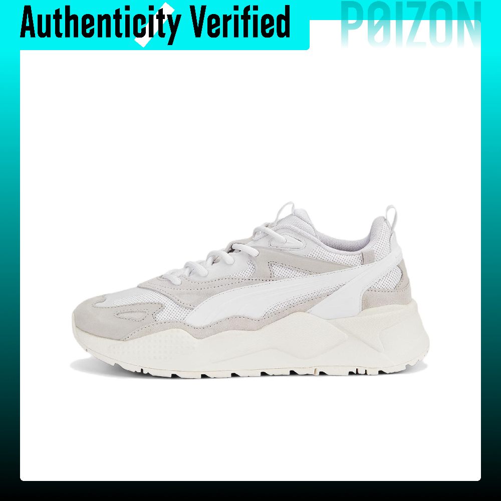Puma Shoes Rs-X - รองเท้าลำลอง PUMA RS-X แบบสวม ใส่ได้ทั้งชายและหญิง สีขาว/เทา