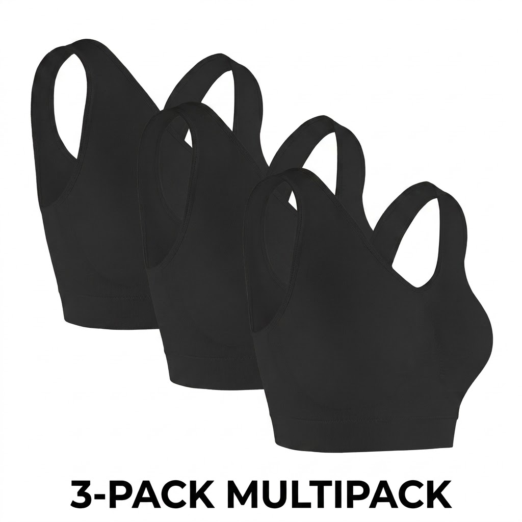 ชุด 3 ชิ้น บราไร้โครงไร้ตะเข็บ - Sleep Bra Bralette บทวิจารณ์และราคา