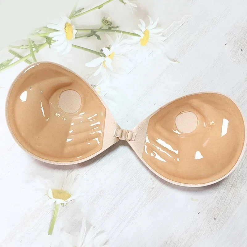 บราแปะหน้าอกแบบซิลิโคน 1/2 ชิ้ - Strapless Bra Adhesive บทวิจารณ์และราคา