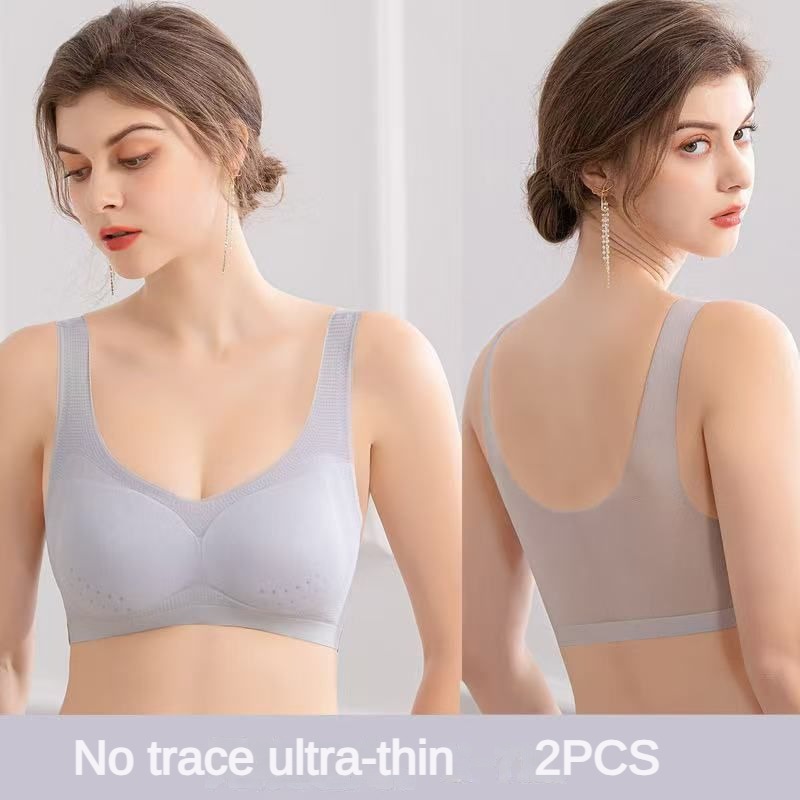 ชุดชั้นในบราเซ็กซี่ 2 ชิ้น ไซส - Sleep Bra Bralette บทวิจารณ์และราคา