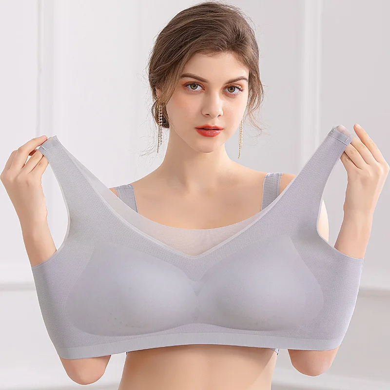 ชุดชั้นในบราเซ็กซี่ 2 ชิ้น ไซส - Sleep Bra Bralette บทวิจารณ์และราคา
